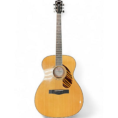 Fender Used Fender paramount series P0-220E Natural Acoustic Electric Guitar