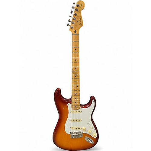 Used Fender partscaster player stratocaster 2 Color Sunburst Solid Body Electric Guitar 2 Color Sunburst