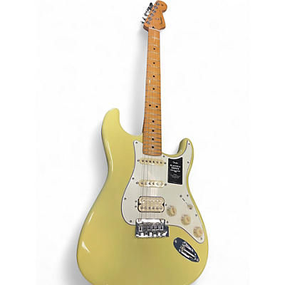 Used Fender player 2 stratocaster Vintage Yellow Solid Body Electric Guitar
