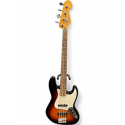 Used Fender player II jazz Sunburst Electric Bass Guitar