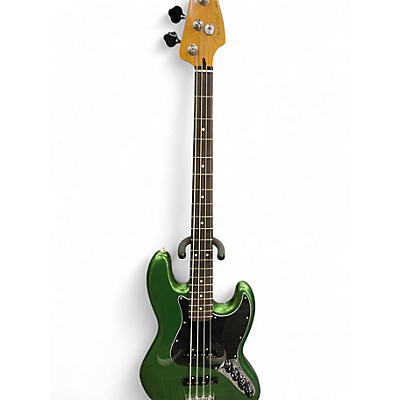 Used Fender player II modified Jazz Bass Harvest Green Metallic Electric Bass Guitar