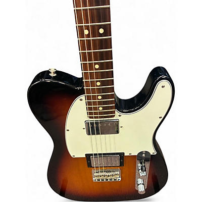 Used Fender player II telecaster HH 3 Tone Sunburst Solid Body Electric Guitar