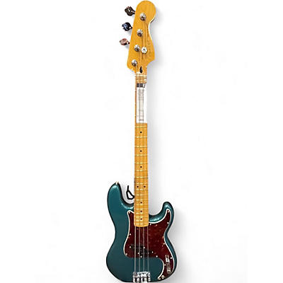 Used Fender player  Ocean Turquoise Electric Bass Guitar