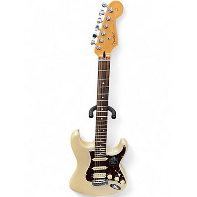Used Fender player ii modified hss Olympic Pearl Solid Body Electric Guitar