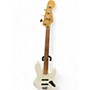 Used Fender player jazz bass fretless White Electric Bass Guitar White