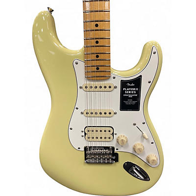 Used Fender player plus 2 Antique White Solid Body Electric Guitar
