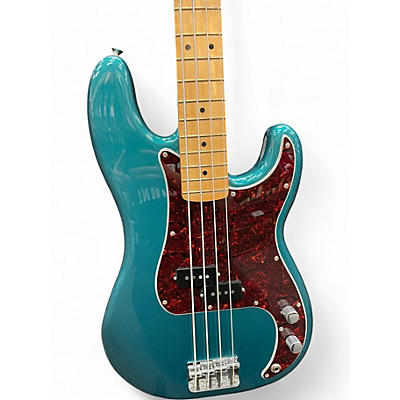 Used Fender player precision limited edition ocean turquoise Electric Bass Guitar