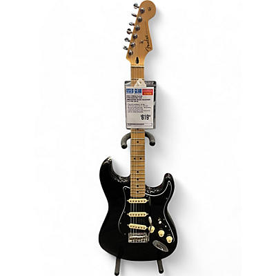 Fender Used Fender player stratocaster 75th anniversary Black Solid Body Electric Guitar