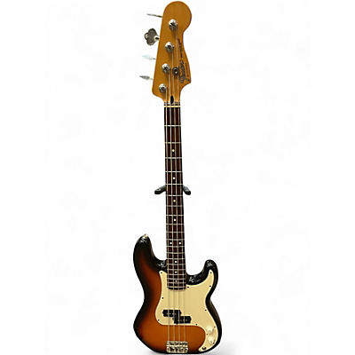 Used Fender precision bass 3 Color Sunburst Electric Bass Guitar