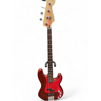 Used Fender precision bass special Candy Apple Red Electric Bass Guitar