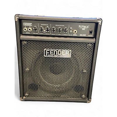 Used Fender rumble 30  Bass Combo Amp