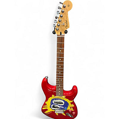 Used Fender screamadelic sun Solid Body Electric Guitar