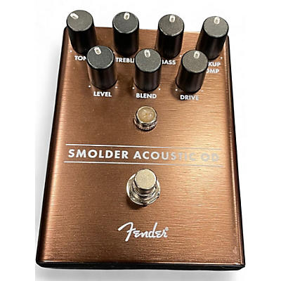 Used Fender smolder acoustic Effect Pedal