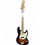 Used Fender squier jazz bass Brown Sunburst Electric Bass Guitar Brown Sunburst