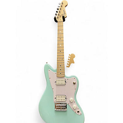 Used Fender squier mini jazzmaster HH Surf Green Electric Guitar