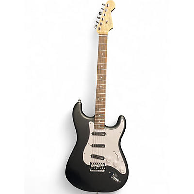 Used Fender squire Satin Black Solid Body Electric Guitar