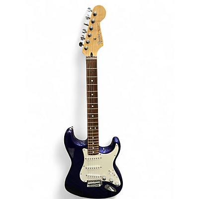 Used Fender standard stratocaster Purple Solid Body Electric Guitar