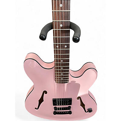 Used Fender starcaster shell pink Hollow Body Electric Guitar