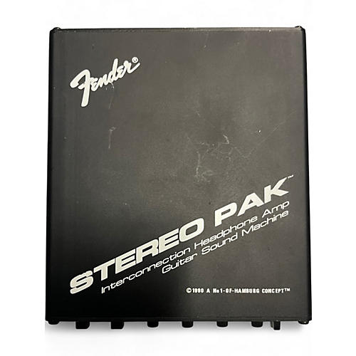 Used Fender stereo Pak Battery Powered Amp