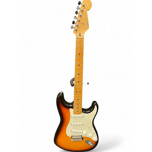 Used Fender stratocaster 2 Color Sunburst Solid Body Electric Guitar 2 Color Sunburst