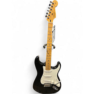 Used Fender stratocaster 75th anniversary mexico black Solid Body Electric Guitar