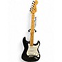Used Fender stratocaster 75th anniversary mexico black Solid Body Electric Guitar black