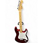 Used Fender stratocaster Black Solid Body Electric Guitar Black