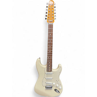 Used Fender stratocaster XII Cream Solid Body Electric Guitar