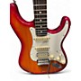 Used Fender stratocaster red burst Solid Body Electric Guitar red burst