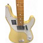 Used Fender  telecaster  Vintage Yellow Electric Bass Guitar Vintage Yellow