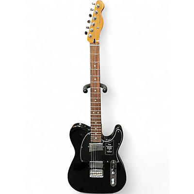 Used Fender telecaster player II HH Black Solid Body Electric Guitar