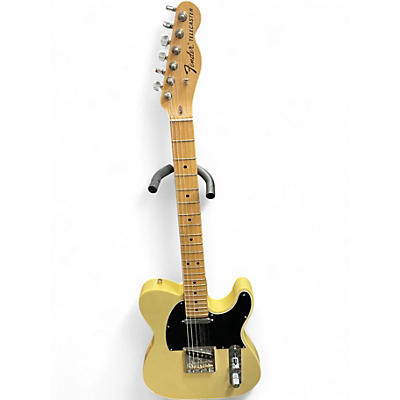 Used Fender telecaster yellow Solid Body Electric Guitar