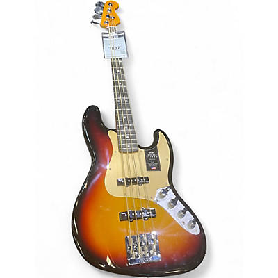 Used Fender ultra 2 jazz bass ultra burst Electric Bass Guitar
