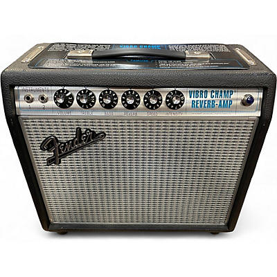Used Fender vibro champ reverb Tube Guitar Combo Amp