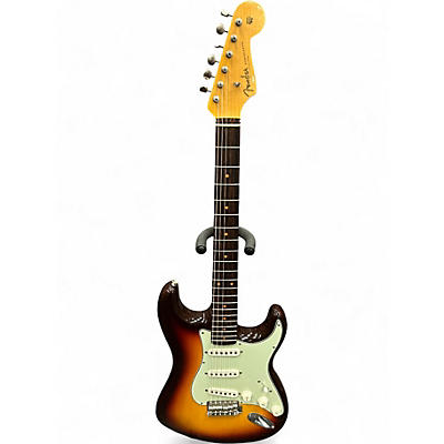 Used Fender vintage custom 1959 strat 3 Tone Sunburst Solid Body Electric Guitar
