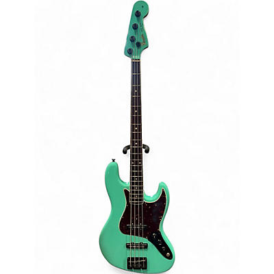 Used Fender vintage ii 1966 jazz bass Seafoam Green Electric Bass Guitar