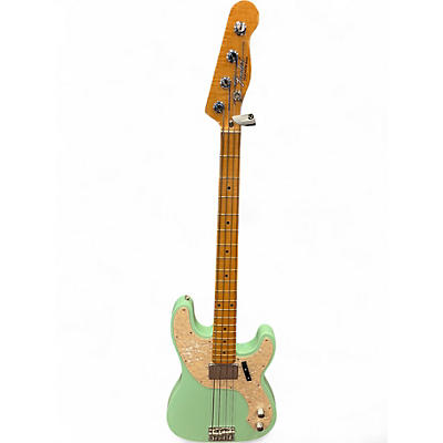 Used Fender vintera II 70S TELECASTER BASS Surf Green Electric Bass Guitar