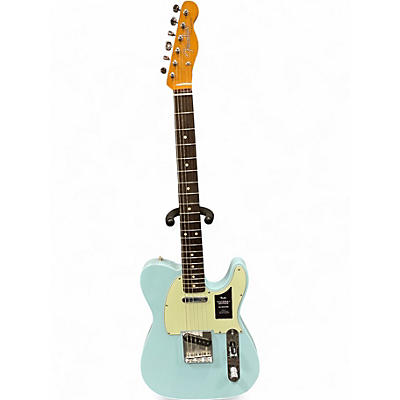 Used Fender vintera ii 60s telecaster Daphne Blue Solid Body Electric Guitar