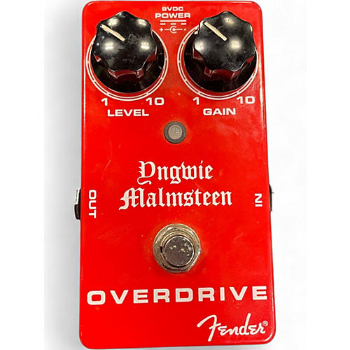 Used Fender yngwie malmsteen overdrive Effect Pedal