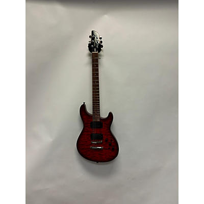 Fernandes Used Fernandes Dragon Fly Sustainer Red Solid Body Electric Guitar