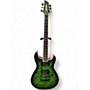 Used Fernandes Dragonfly Elite Trans Green Solid Body Electric Guitar Trans Green