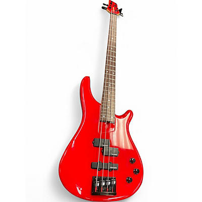 Used Fernandes FRB-40 Red Electric Bass Guitar