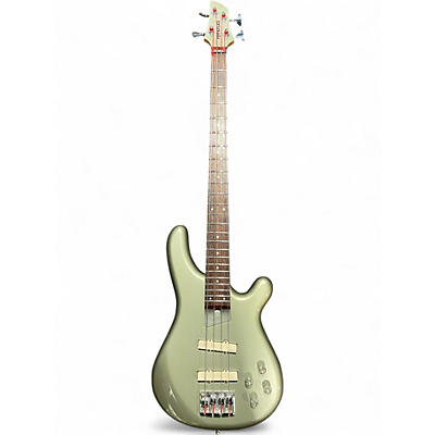 Used Fernandes Gravity 4 Pearl Green Electric Bass Guitar
