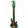Used Fernandes Gravity 6 Emerald Green Electric Bass Guitar Emerald Green