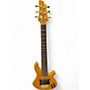 Used Fernandes Gravity 6 Natural Electric Bass Guitar Natural