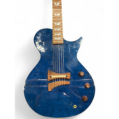 Used Fernandes LSA-65 Blue Solid Body Electric Guitar