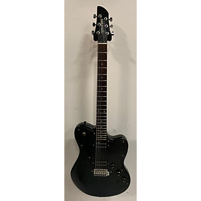 Fernandes Used Fernandes Native With Sustainer (refinished) Black Galaxy Sparkle Solid Body Electric Guitar