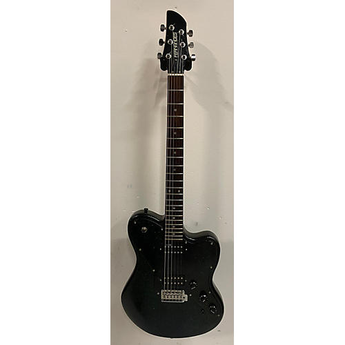 Fernandes Used Fernandes Native With Sustainer (refinished) Black Galaxy Sparkle Solid Body Electric Guitar black galaxy sparkle