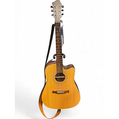 Used Fernandes PALISADE DC34N Natural Acoustic Guitar