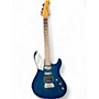 Used Fernandes RETROCKET Trans Blue Solid Body Electric Guitar Trans Blue